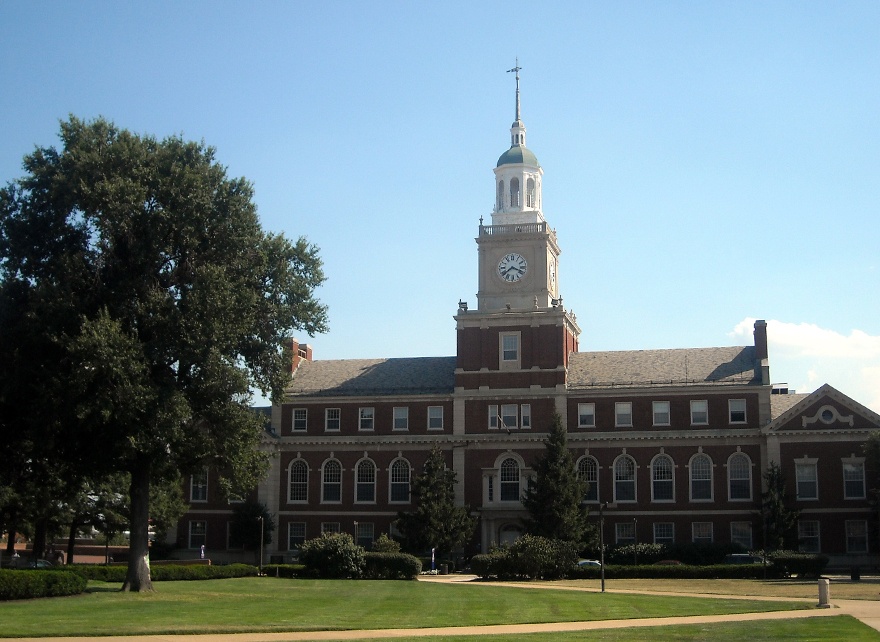 Howar University Dental School building