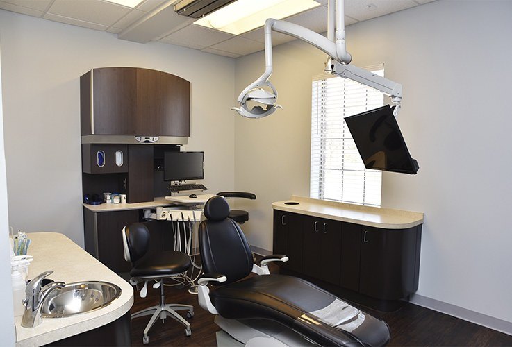 Dental exam room