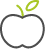 Animated apple