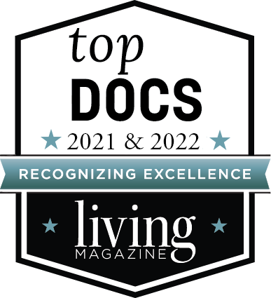 Top Docs 2021 and 2022 badge